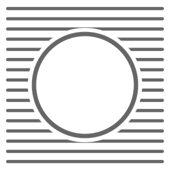 Abstract Circleand Lines Graphic PNG