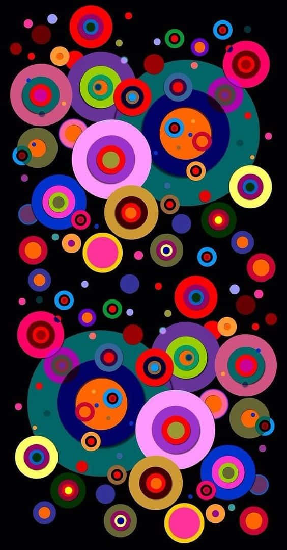Abstract Circles Artwork Wallpaper