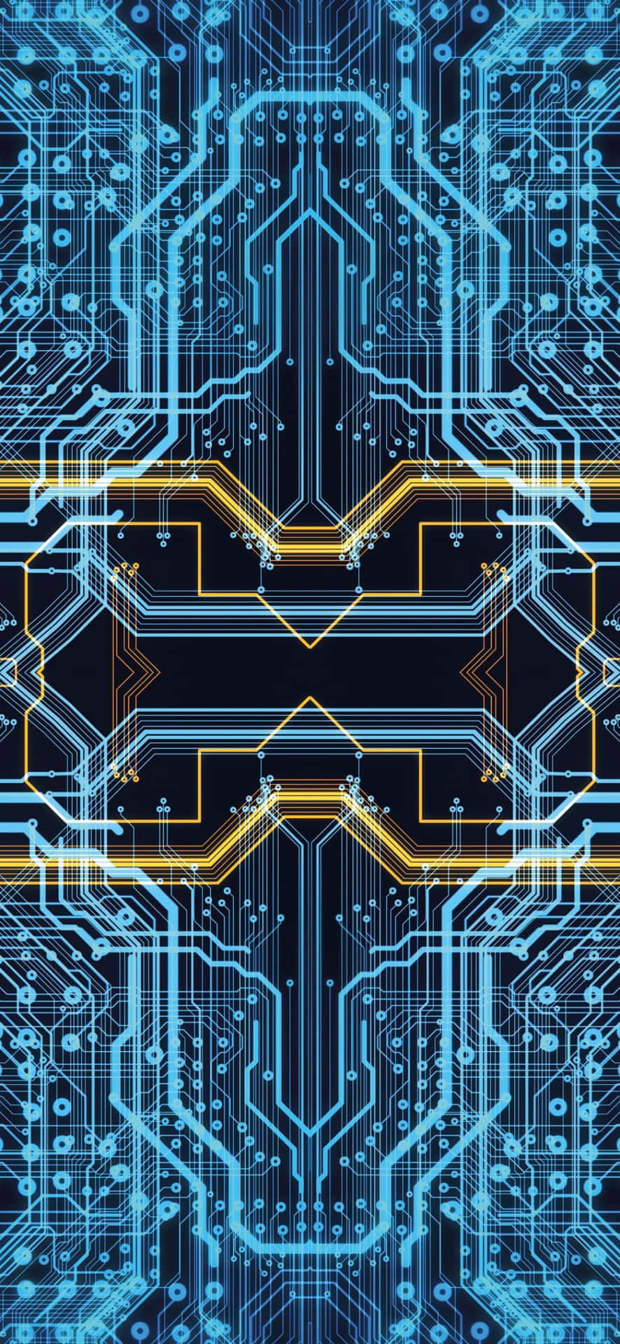 Abstract Circuit Board Design Wallpaper