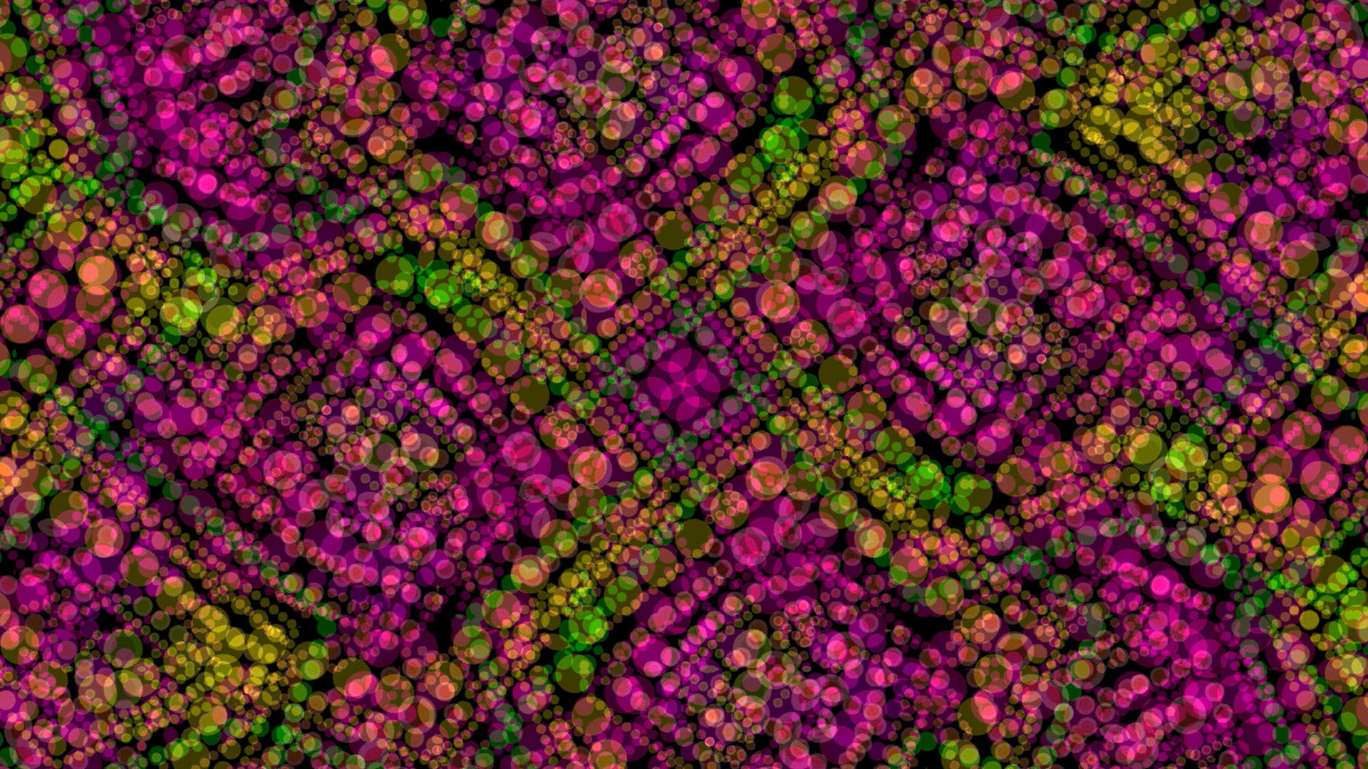 Abstrakteskreisförmiges Cooles Muster Wallpaper