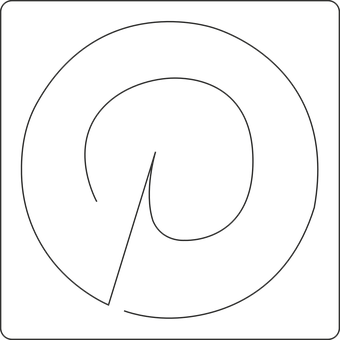 Abstract Circular Design_ Black Background PNG