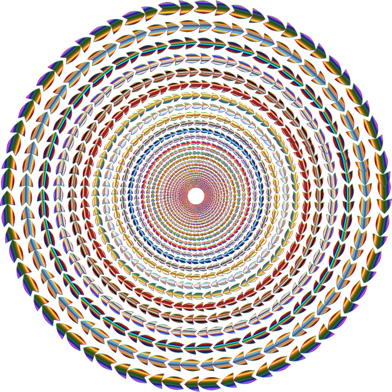 Abstract Circular Pattern PNG