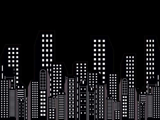 Abstract City Skylineat Night.jpg PNG