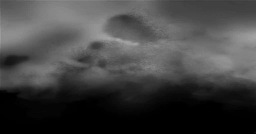 Monochrome_ Cloud_ Abstract PNG