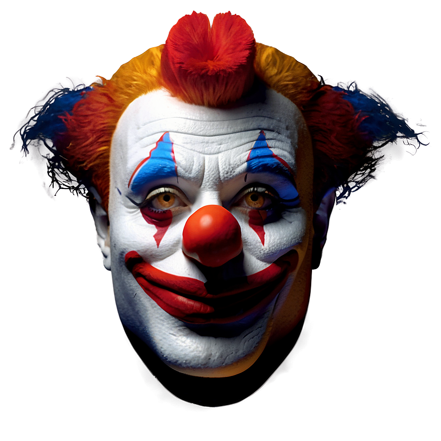 Abstract Clown Face Design Png 13 PNG