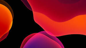 Abstract_ Color_ Blobs_ Background Wallpaper