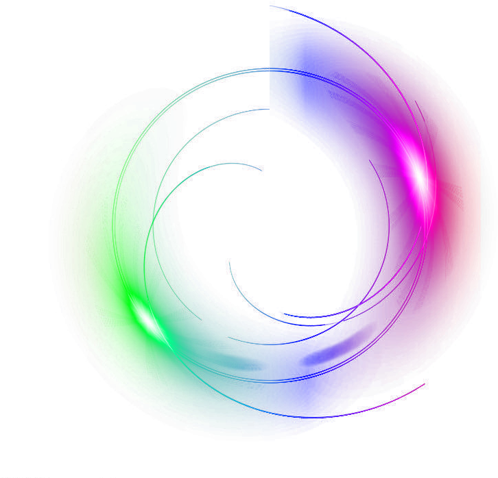 Abstract Color Swirls PNG