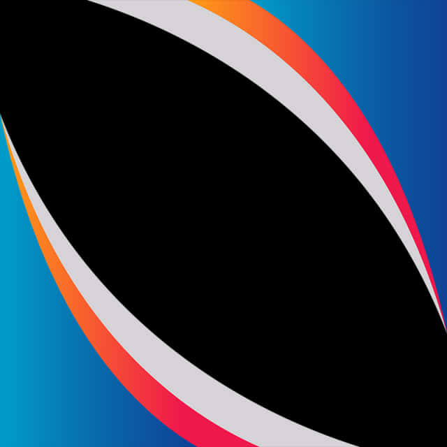 Abstract Color Wave Design PNG