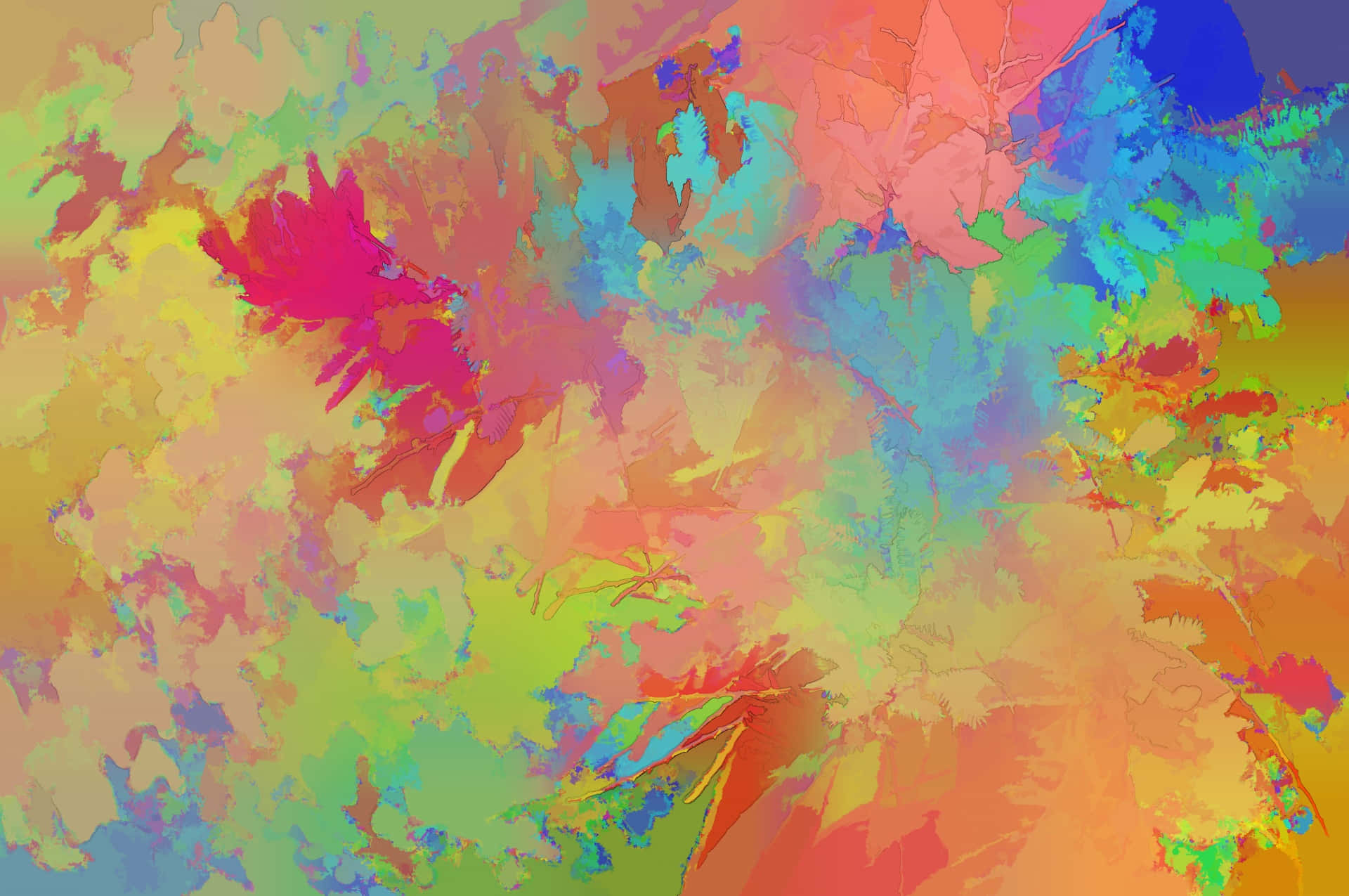 A vibrant abstract colorful background