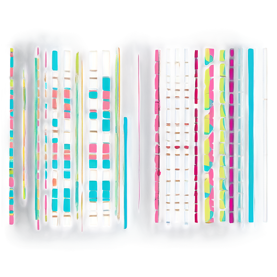 Abstract Colorful Bookshelf Art PNG