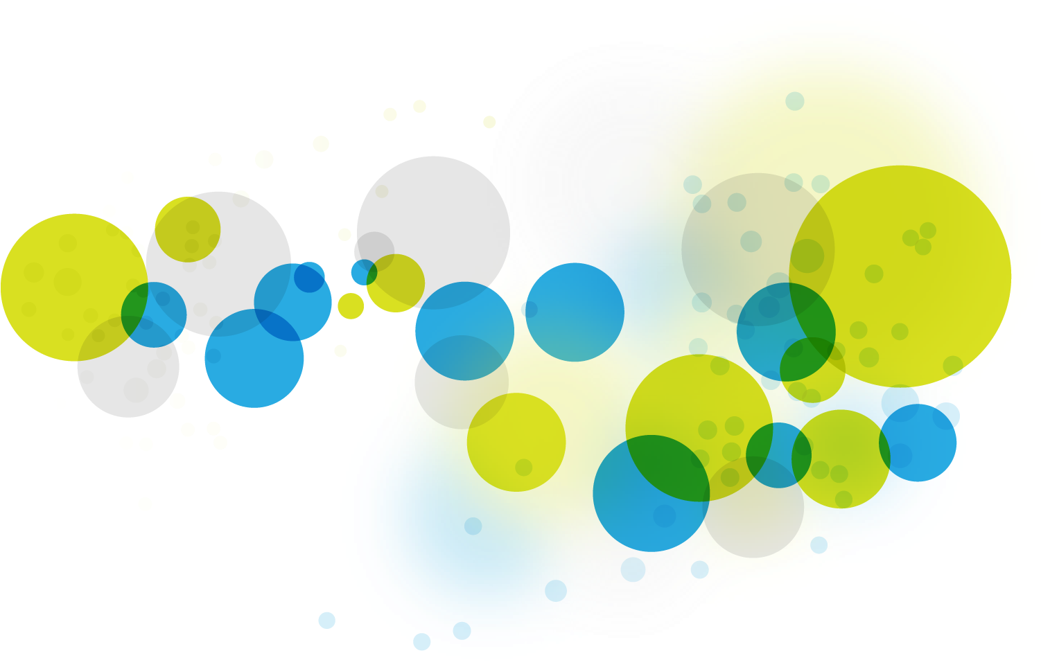 Abstract Colorful Bubble Overlay PNG
