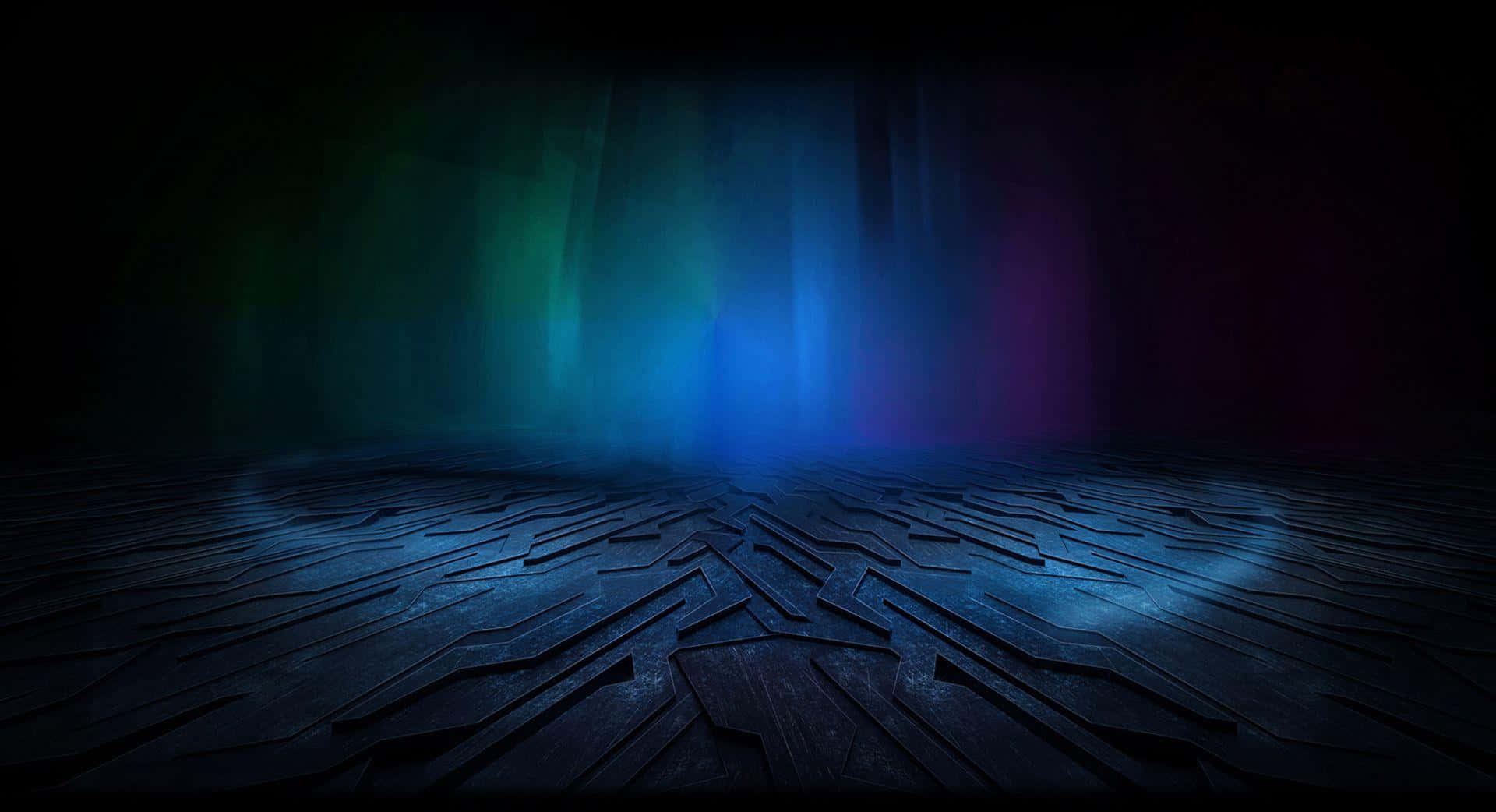 Abstract Colorful Lights Dark Background Wallpaper