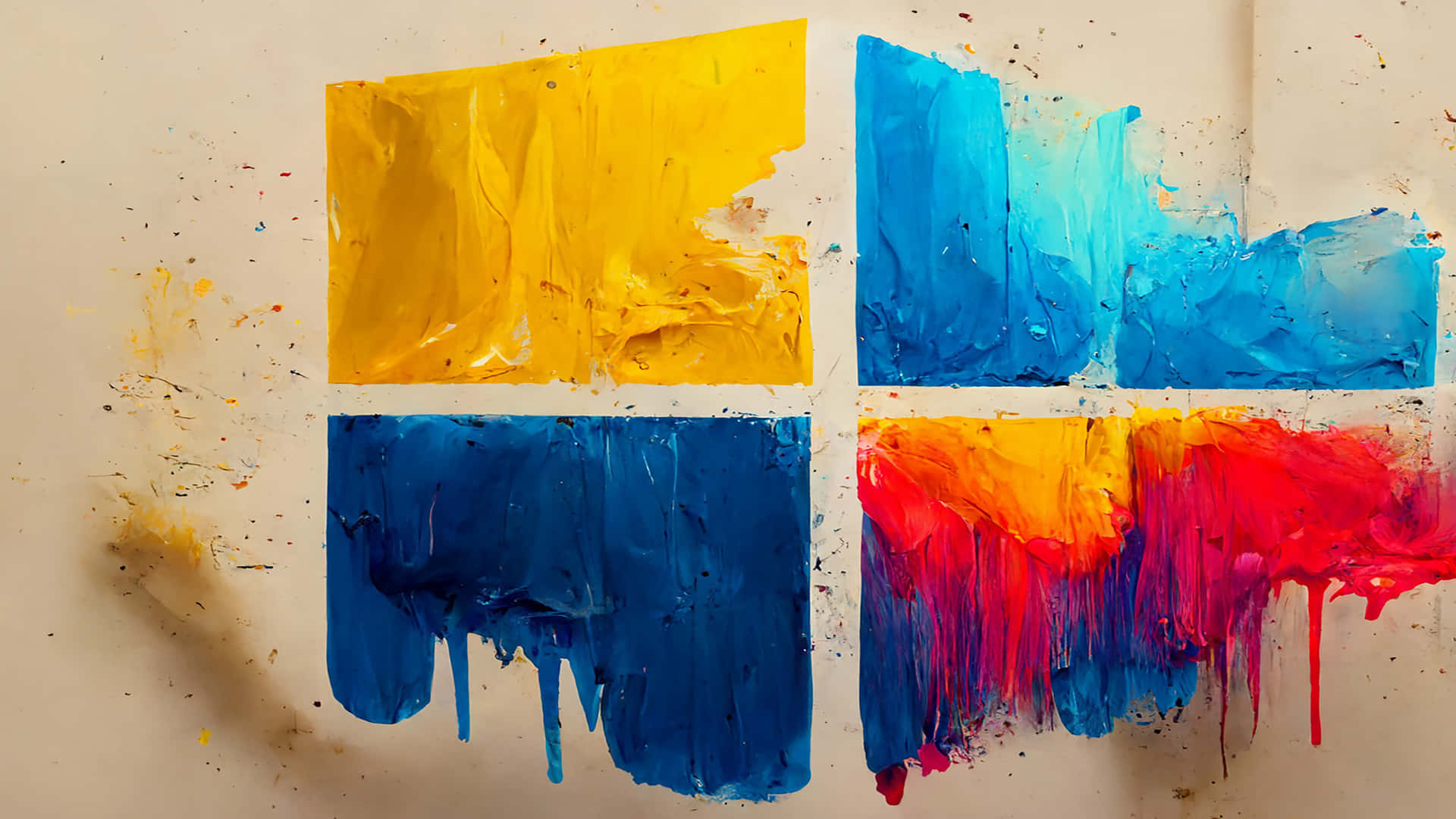 Abstract_ Colorful_ Paint_ Windows_12_ Concept Wallpaper