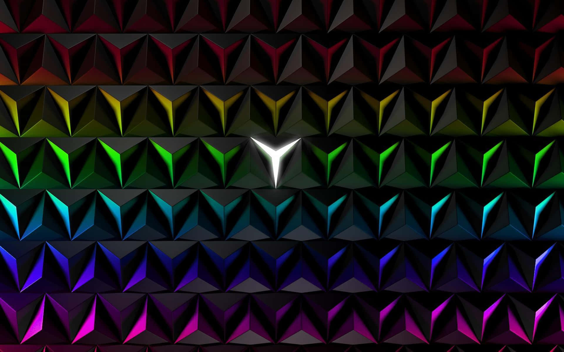 Abstract Colorful Pyramids Background Wallpaper