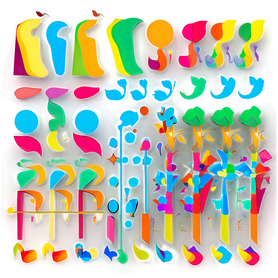 Abstract_ Colorful_ Shapes_ Artwork PNG