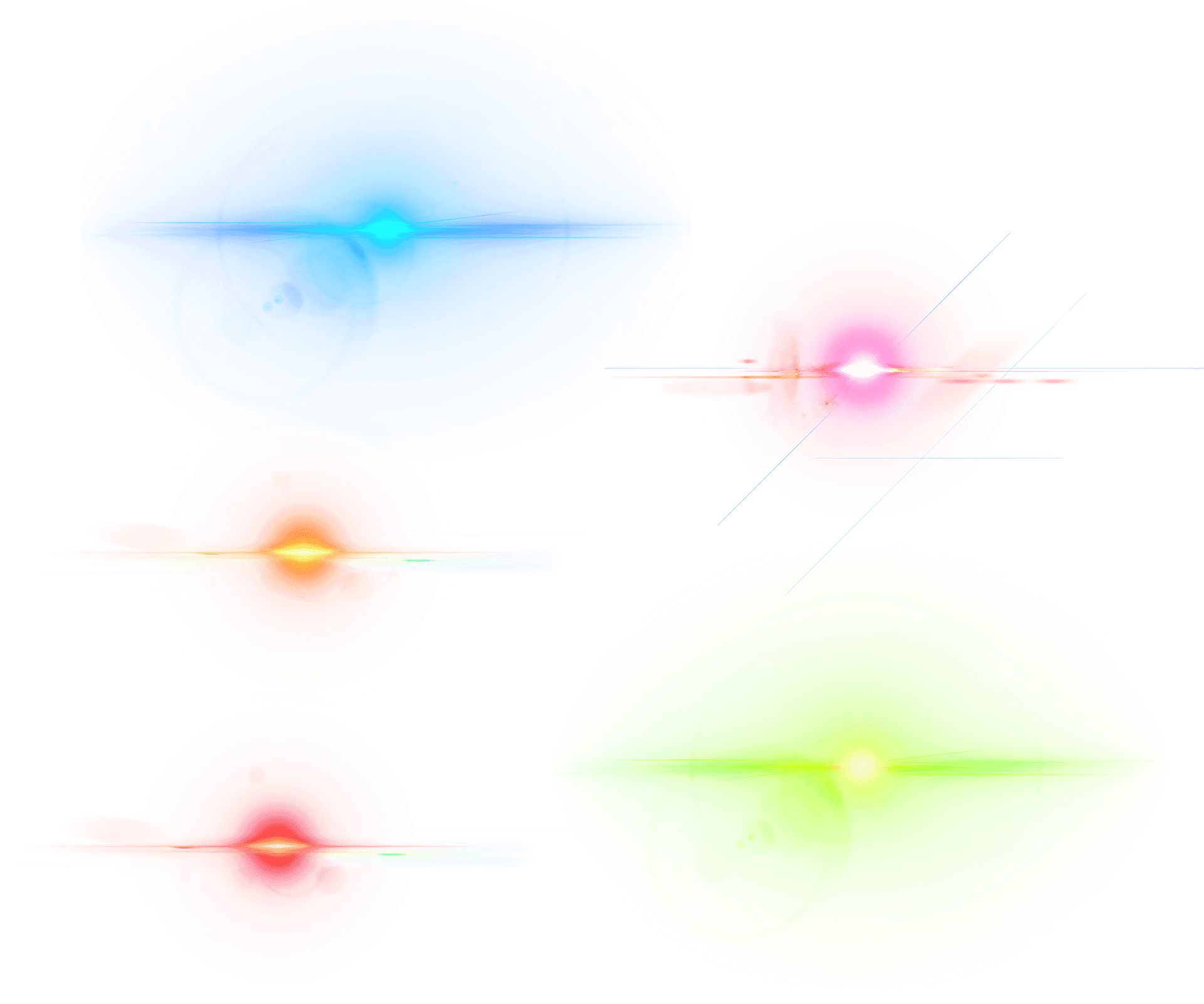 Abstract Colorful Spheres Design PNG