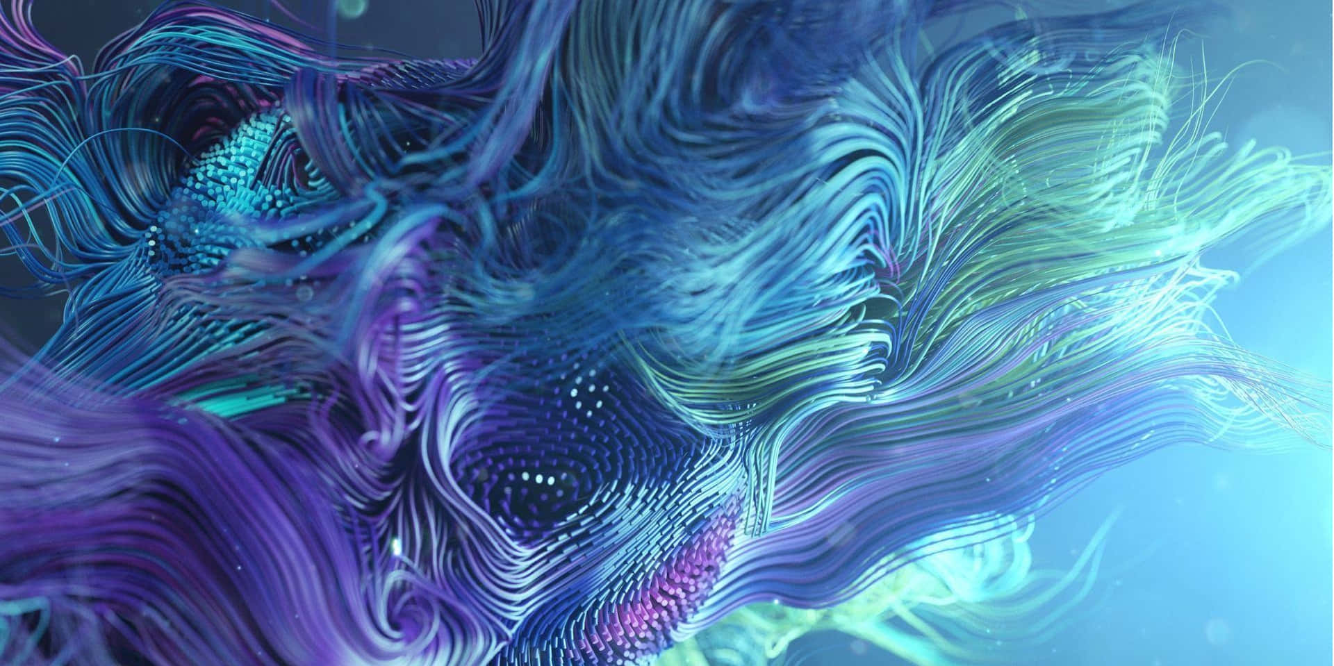 Abstract Colorful Wave Artwork Wallpaper