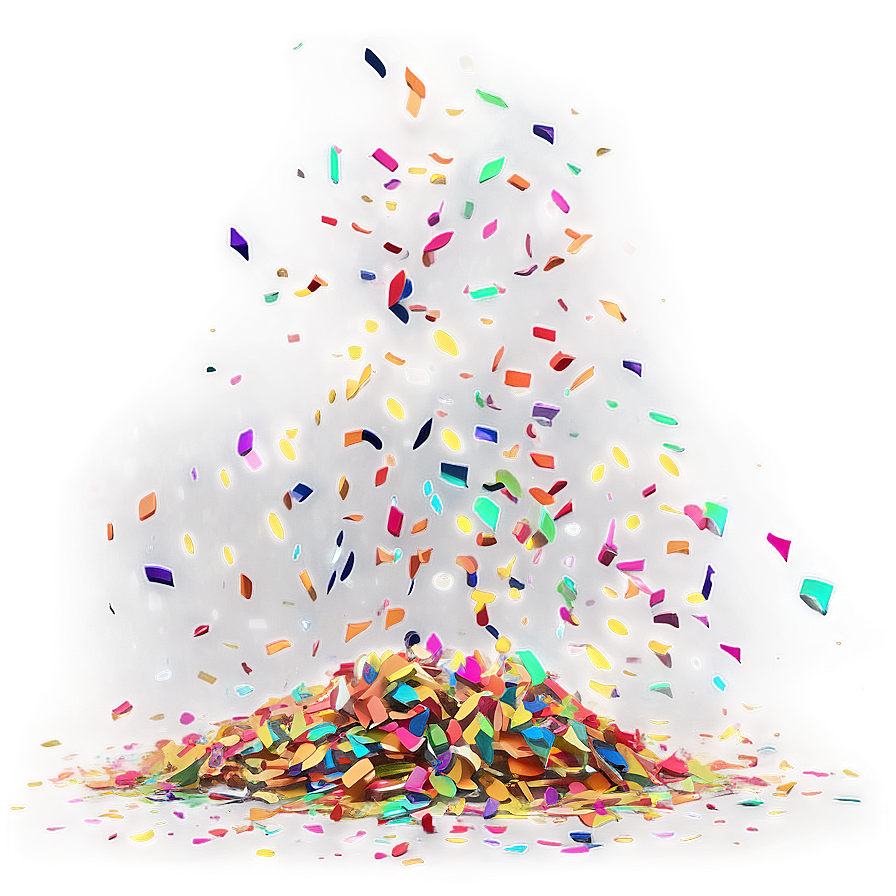 Abstract Confetti Png Feb PNG