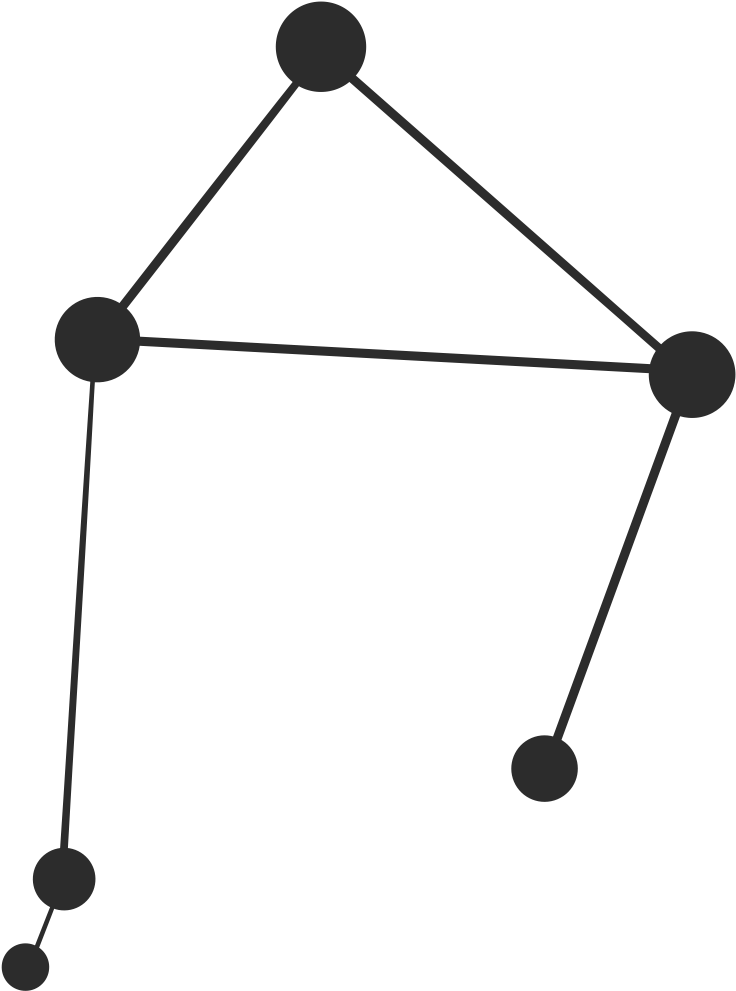 Abstract Constellation Diagram PNG