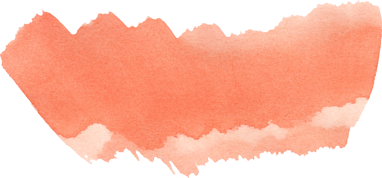 Abstract Coral Brush Stroke Vector PNG