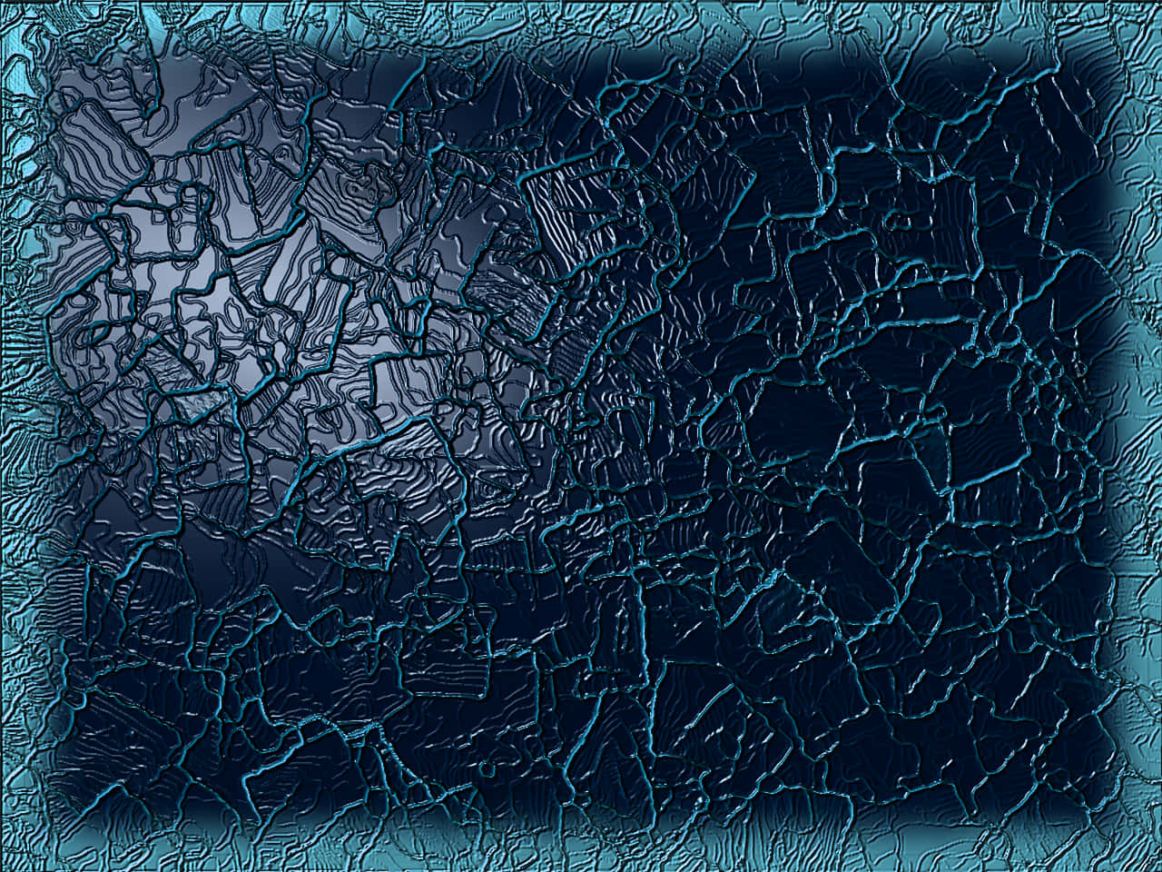 Abstract Cracked Glass Texture Background PNG