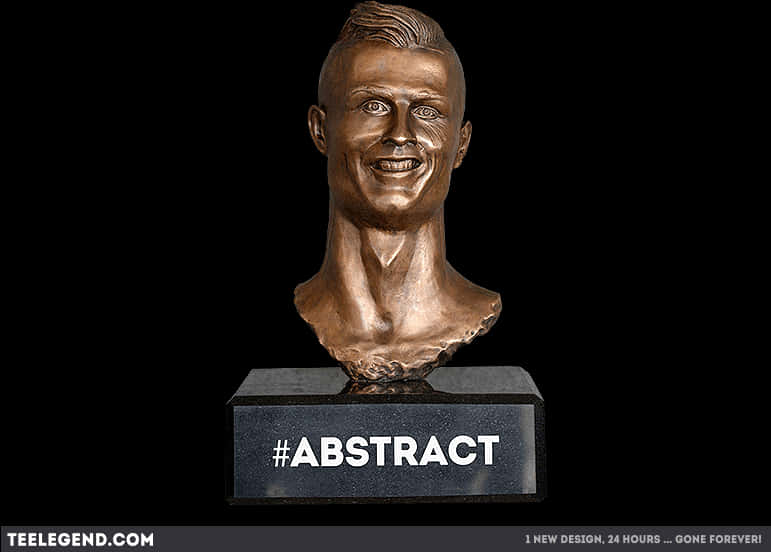 Download Abstract Cristiano Ronaldo Bust | Wallpapers.com