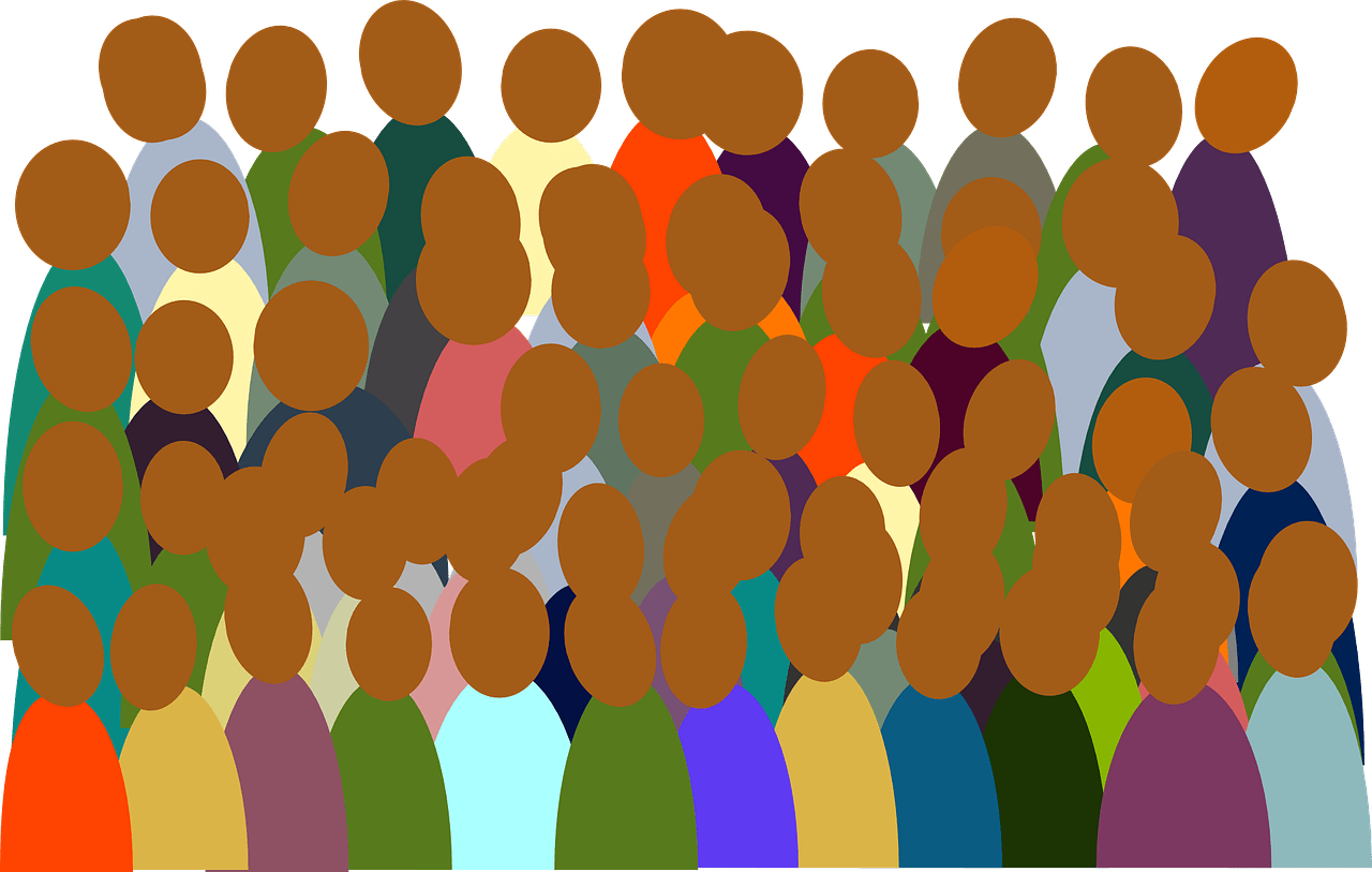 Abstract Crowd Illustration.png PNG