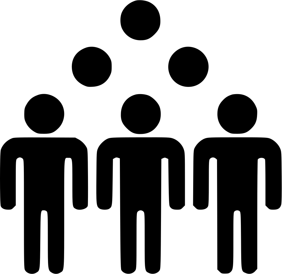 Abstract Crowd Representation PNG