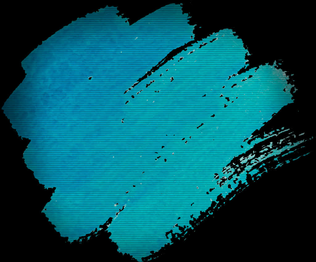 Abstract Cyan Scribble Texture PNG