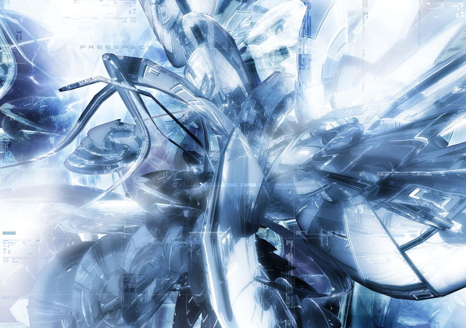 Abstract Cybernetic Complexity Wallpaper