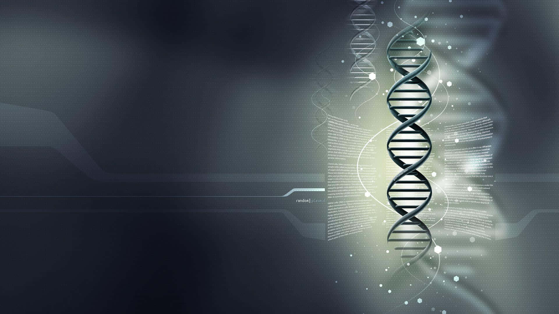 Latar Belakang Teknologi Dna Abstrak Wallpaper