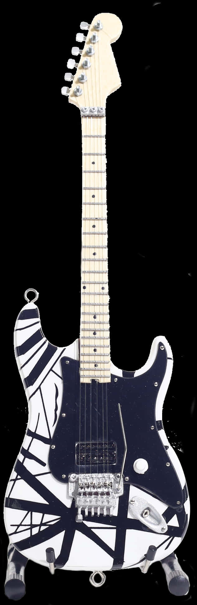 Abstract Design Electric Guitar PNG