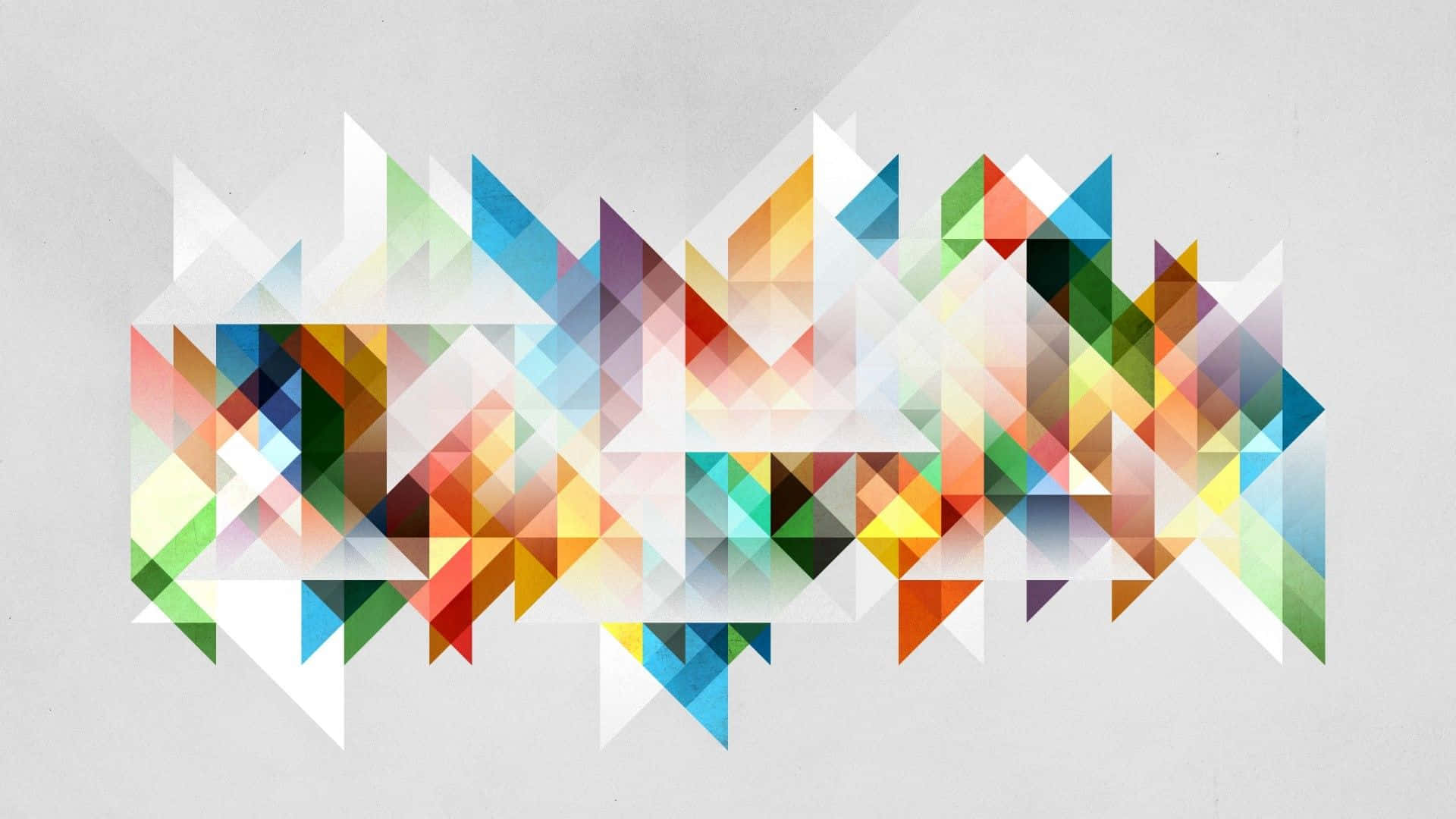 Abstract Desktop Colorful Prism Wallpaper