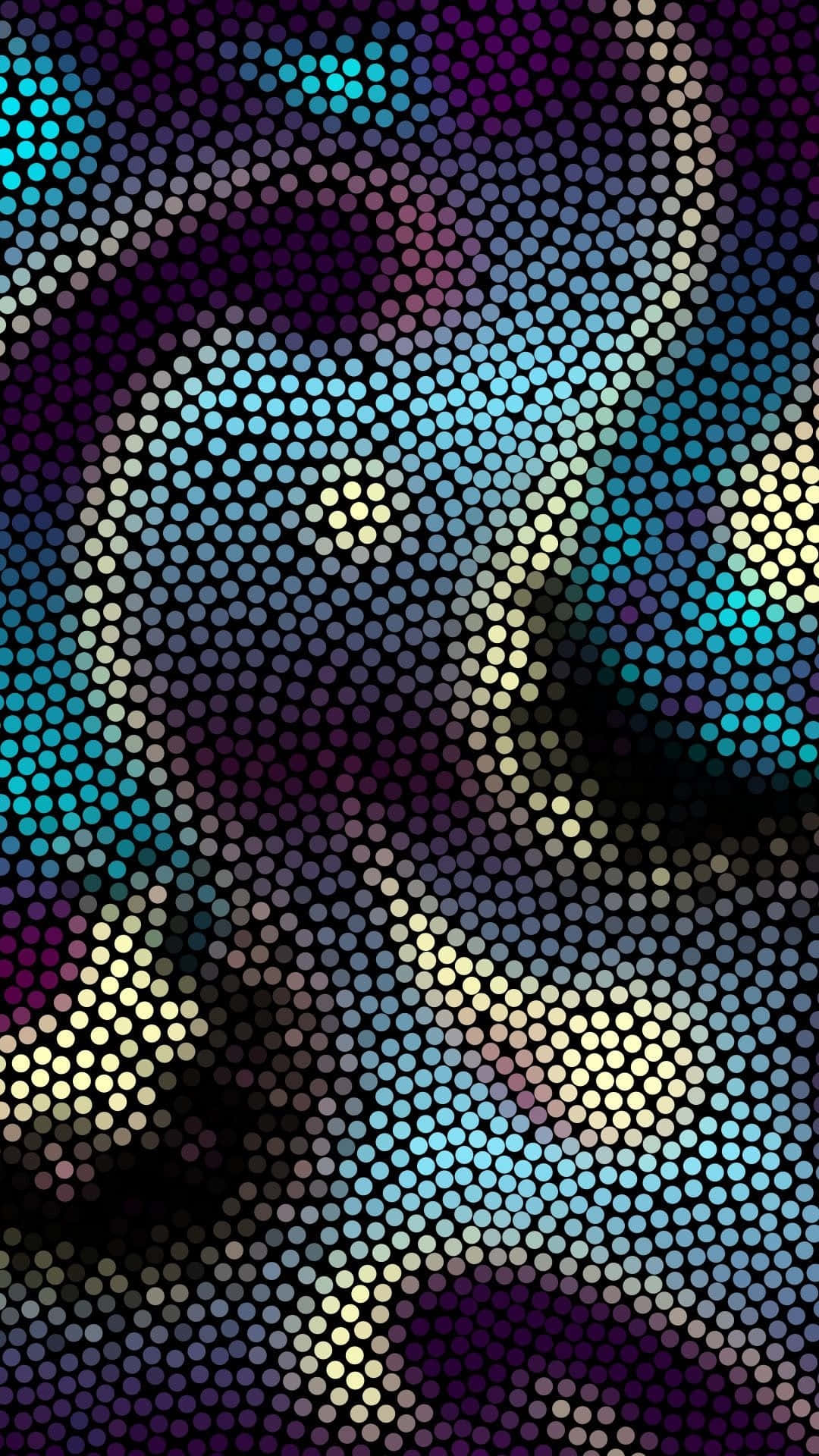 Abstract Dot Mosaic Pattern Wallpaper