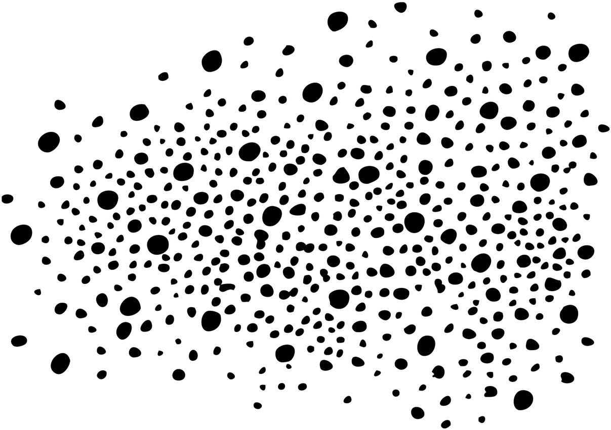 Abstract Dotted Pattern PNG — Solid black background with no visible elements or details.