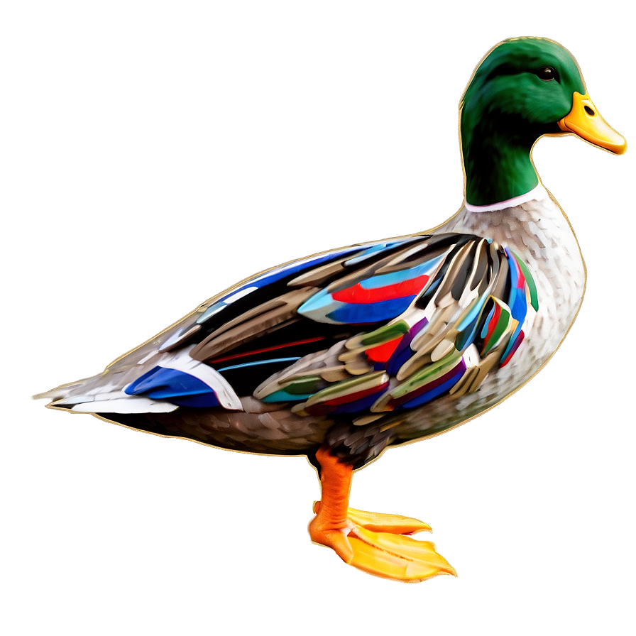Abstract Duck Art Png 51 PNG