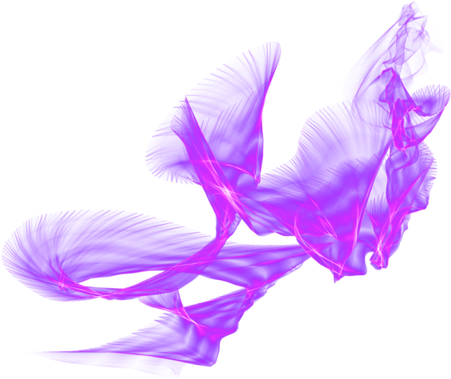 Abstract Energy Waves Purple PNG