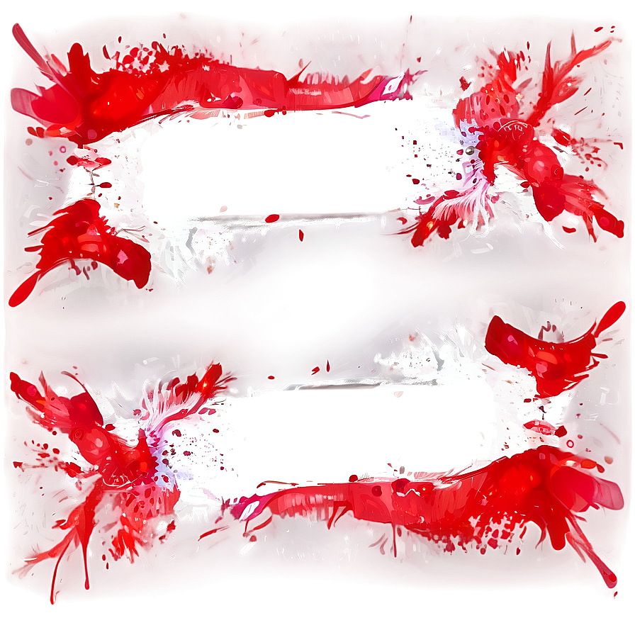 Abstract Expression Red Splash Png 49 PNG