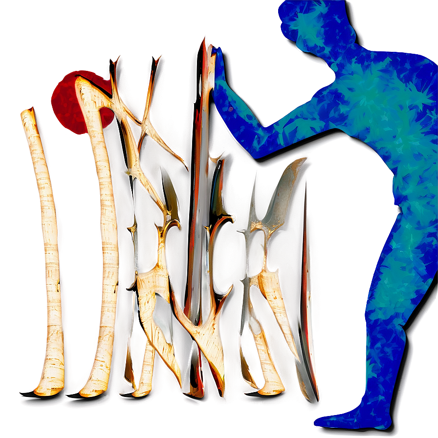 Abstract Expressionist Figure Png 80 PNG