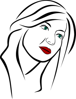 Abstract Facein Darkness PNG