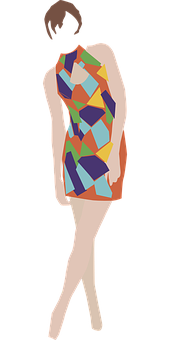 Abstract_ Fashion_ Figure PNG