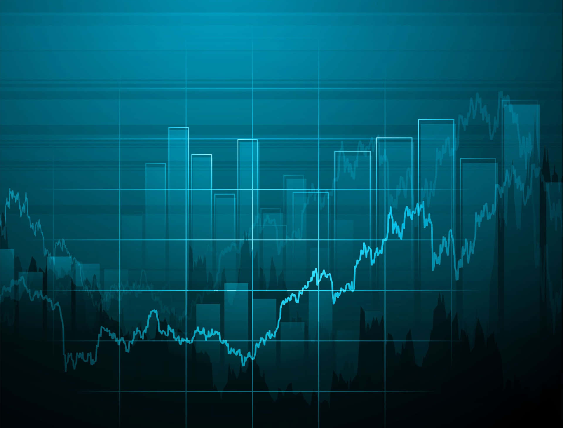 Download Abstract Financial Chartwith Uptrend Line Graph Wallpaper ...