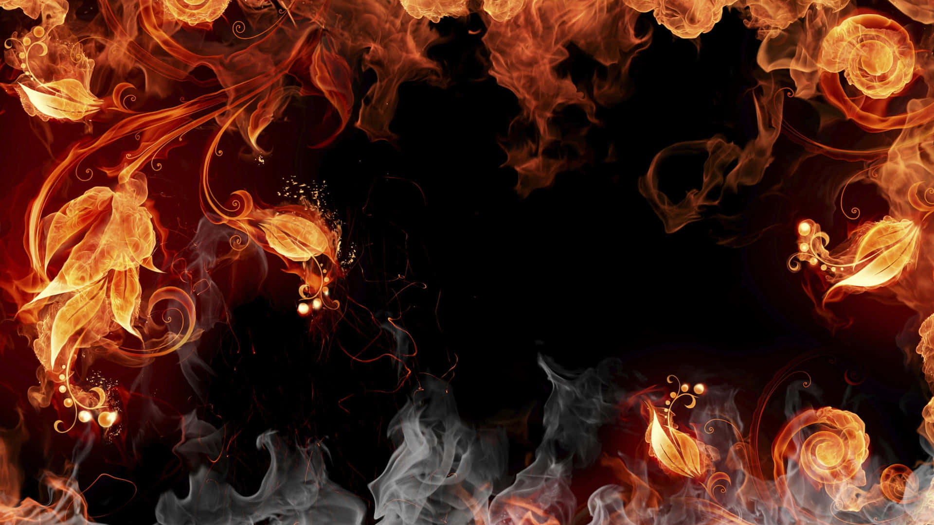 Abstract_ Fire_ Dance.jpg Wallpaper