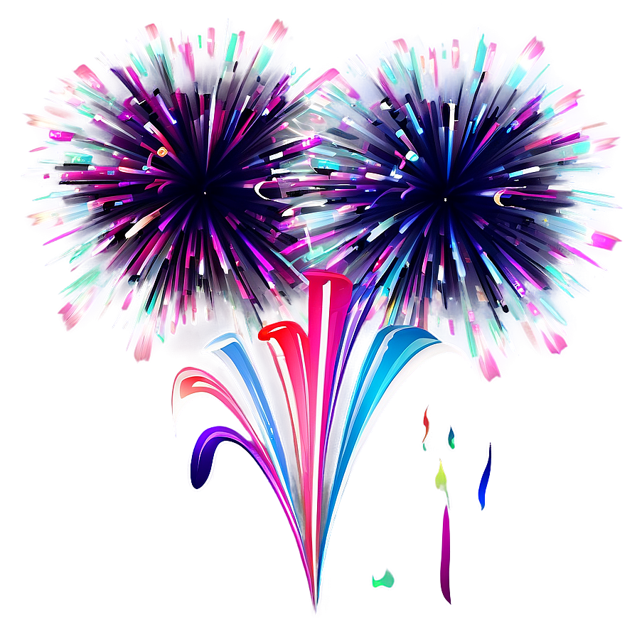 Abstract Fireworks Png Ict PNG