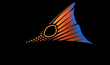 Abstract Fish Logo Design PNG