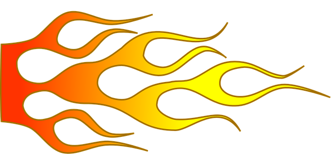 Abstract Flame Design PNG