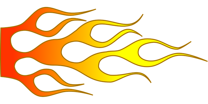 Abstract_ Flame_ Design_ Vector PNG