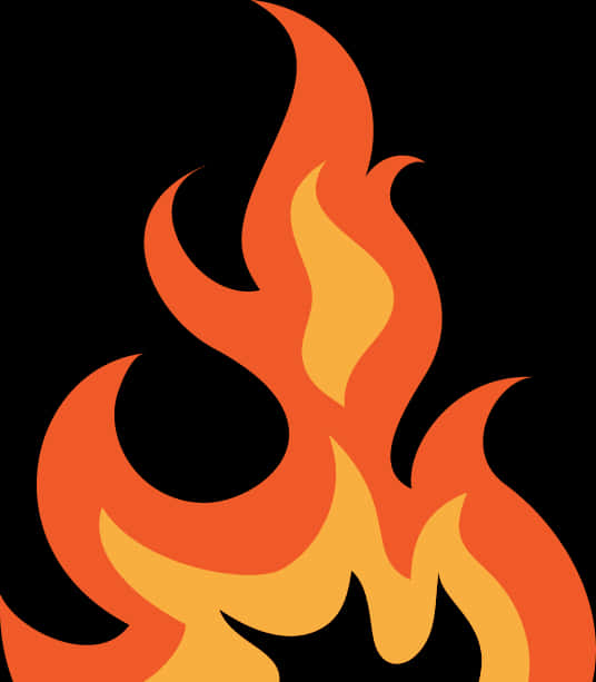 Abstract_ Flame_ Illustration PNG