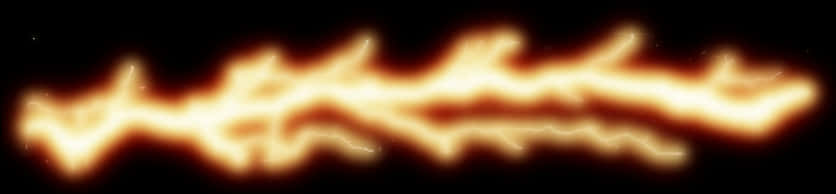 Abstract_ Flaming_ Lightning_ Effect PNG