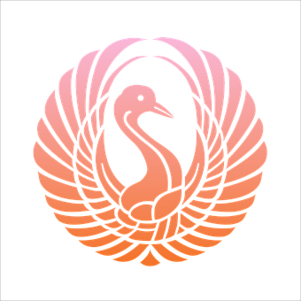 Abstract Flamingo Art PNG